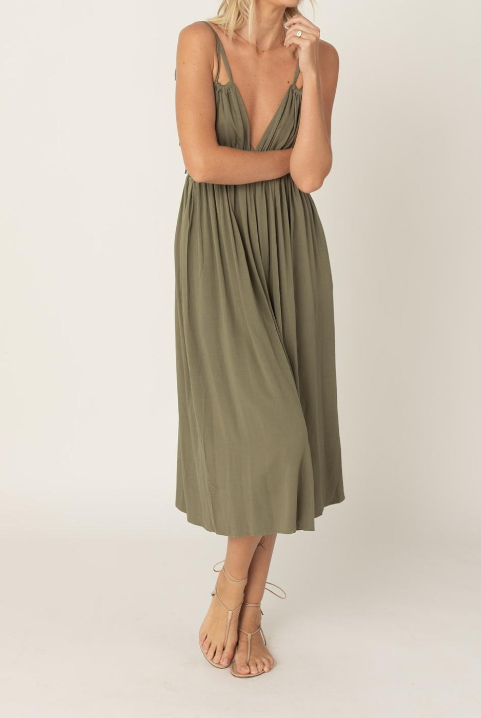 green midi dress with pockets breastfeeding friendly bump friendly pregnancy friendly chic midi dress comfortable dress brunch dress beach dress women&#39;s womens