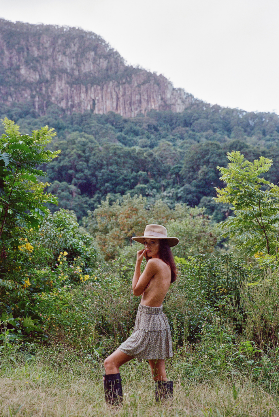 Woman&#39;s Green floral mini skirt flowy ruffle skirt elastic waist comfortable mini skirt each brunch date night skirt ladies women